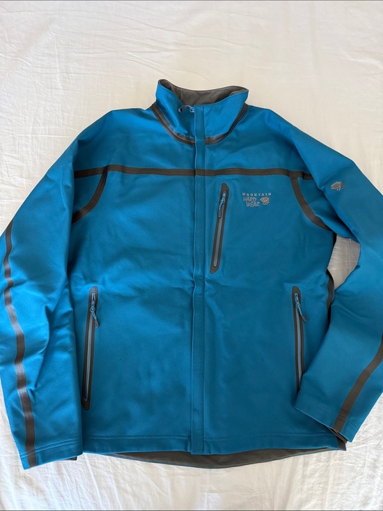 Mountain Hardwear Other - Mountain Hardwear Blue Performance Softshell Jacket - Men's